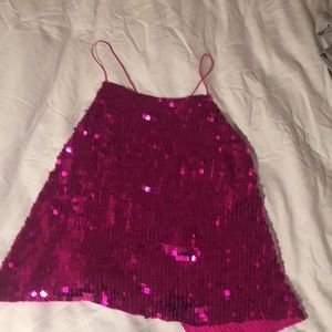 DKNY Sequin Top